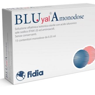 BLU YAL A GOCCE OCULARI 15 FLACONCINI MONODOSE 0,30 ML