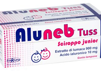 ALUNEB TUSS SCIROPPO JUNIOR 14 STICK PACK 10 ML GUSTO LAMPONE SENZA GLUTINE