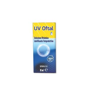 UV OFTAL SOLUZIONE OFTALMICA LUBRIFICANTE FOTOPROTETTIVA 10 ML