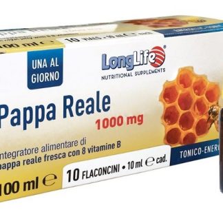 LONGLIFE PAPPA REALE + VITAMINA B 10 FLACONCINI 10 ML