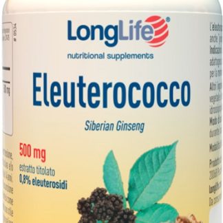 LONGLIFE ELEUTEROCOCCO 0,8% 60 CAPSULE 500MG