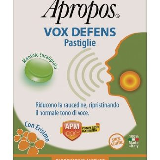 APROPOS VOX DEFENS MENTOLO EUCALIPTOLO 20 PASTIGLIE