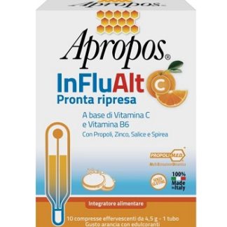 APROPOS INFLUALT C PRONTA RIPRESA 10 COMPRESSE EFFERVESCENTI
