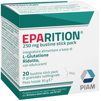 EPARITION 20 BUSTINE STICK PACK DA 250 MG DI GRANULATO SUBLINGUALE