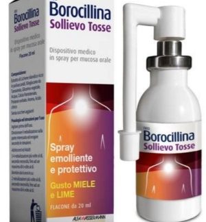 NEOBOROCILLINA SOLLIEVO TOSSE SPRAY 20 ML