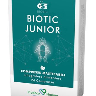GSE BIOTIC JUNIOR 24 COMPRESSE MASTICABILI