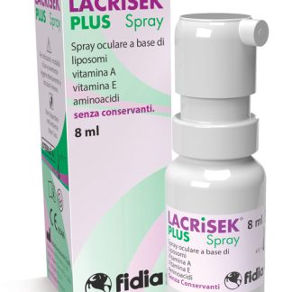 LACRISEK PLUS SPRAY SENZA CONSERVANTI SOLUZIONE OFTALMICA 8 ML