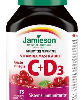 JAMIESON VITAMINA C 500 + D 75 COMPRESSE