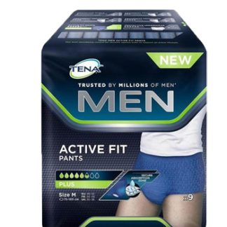 PULL UP UOMO TENA MEN PANTS ACTIVE FIT M 9 PEZZI