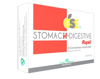 GSE STOMACH DIGESTIVE RAPID 8 COMPRESSE