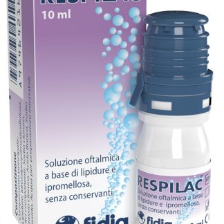 SOLUZIONE OFTALMICA RESPILAC A BASE DI LIPIDURE E IPROMELLOSA 10 ML