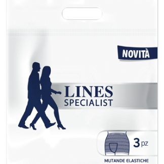 LINES SPECIALIST MUTANDA ELASTICA XXL 3 PEZZI