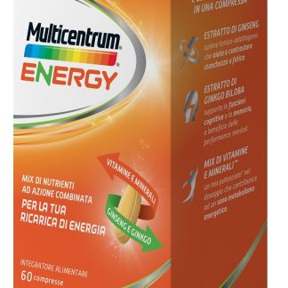 MULTICENTRUM MC ENERGY 60 COMPRESSE