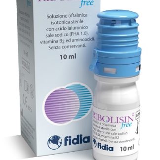 COLLIRIO SOLUZIONE OFTALMICA RIBOLISIN FREE 10 ML