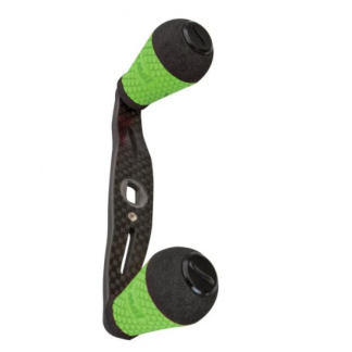 Lews Carbon Round Grip Chartreuse