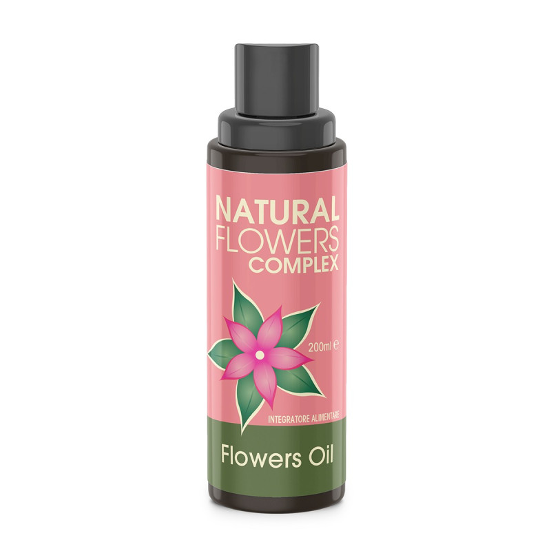 NATURAL FLOWERS OIL integratore alimentare Olio 200 ml
