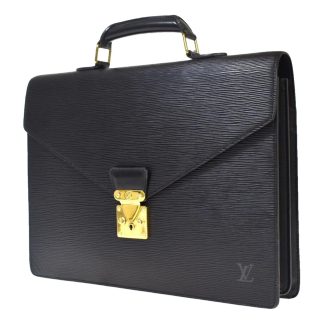 Louis Vuitton Monceau leather travel bag