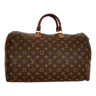 Louis Vuitton Speedy leather tote