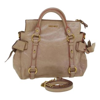 Miu Miu Bow bag leather handbag