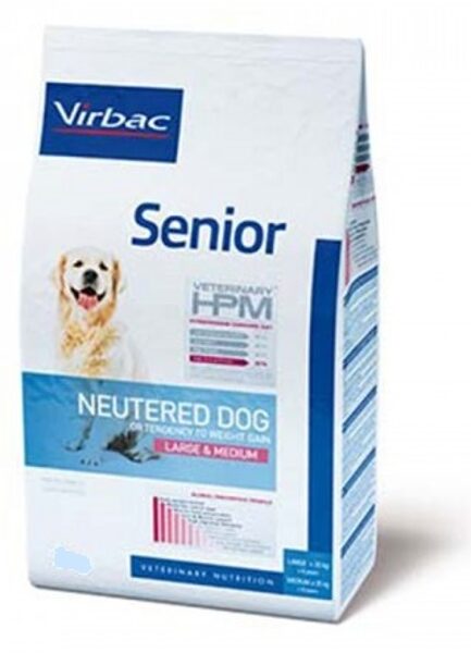 VIRBAC HPM Dog Senior Neutered Large & Medium Breed 12kg