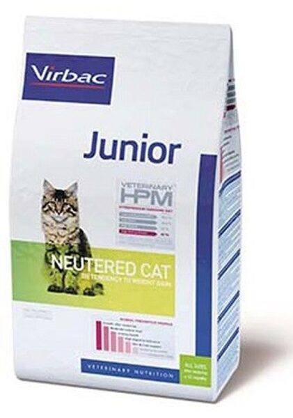 VIRBAC HPM Cat Junior Neutered 3kg