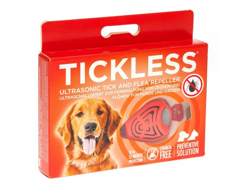 TICKLESS PET ULTRASK.REPEL. IERĪCE ORANŽA