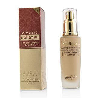 3W Clinic B754CBE0A29BEBGS 3W CLINIC - Collagen Foundation - # 23 (Natural Beige) 50ml/1.67oz