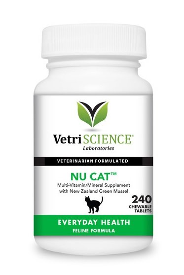 Nu Cat vitamīni un minerālvielas kaķiem N240 Vetri Science