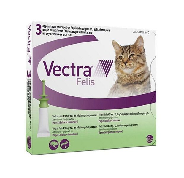 Vectra 3D Felis kaķiem 3gb x 0,9ml