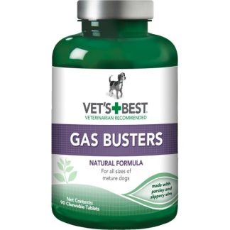 VETS BEST GAS BUSTERS TBL N90 SUŅIEM
