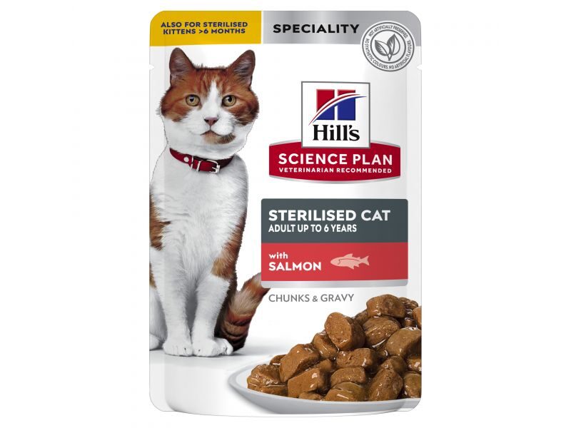 HILLS SP KAĶU PAC STER LASIS 85G