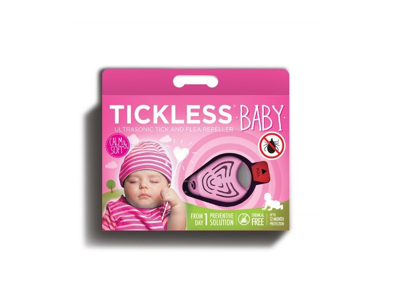 TICKLESS BABY ULTRASK.REPEL. IERĪCE ROZĀ
