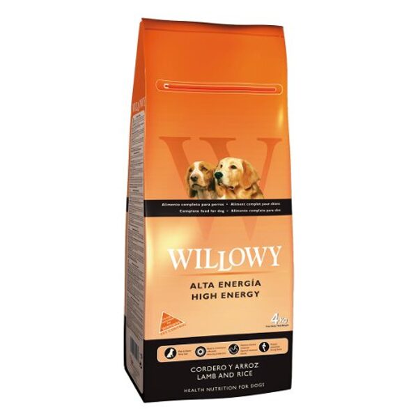 Willowy High Energy Ar Jēru Un Rīsiem 4 Kg