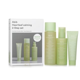 Abib 191ADBEBD4EE57GS ABIB - Heartleaf Calming 2 Step Set: 3pcs