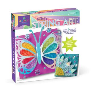 Ann Williams 99280THDC0582DGS Craft-tastic Butterfly String Art