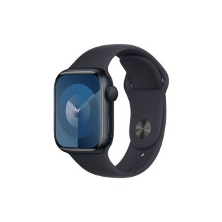 Apple 90602HL44ECF23GS Apple Watch Series 9 GPS 41mm Midnight Aluminium Case with Midnight Sport Band (M/L)