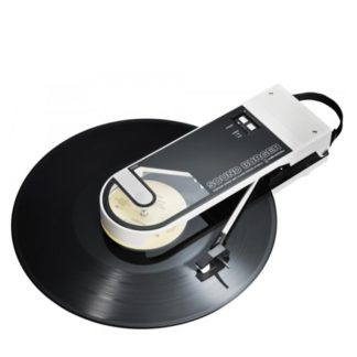 Audio Technica E1290ES1240058GS Audio Technica AT-SB727 Portable Bluetooth Turntable, White