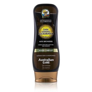 Australian Gold D4AB3BEA264A0BGS AUSTRALIAN GOLD - Dark Tanning Accelerator Lotion With Bronzers  237ml/8oz