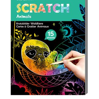 Avenir 0E572THA059CE3GS Avenir Mini Scratch Book - Forest Animals