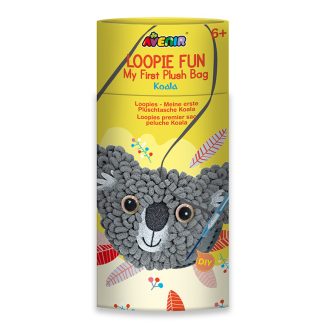 Avenir 6D06BTH7DBE7D4GS Avenir Loopie Plush Bag - Koala