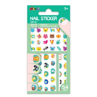 Avenir B332CTHD498B27GS Avenir Small Nail Stickers - Animals - Glitter