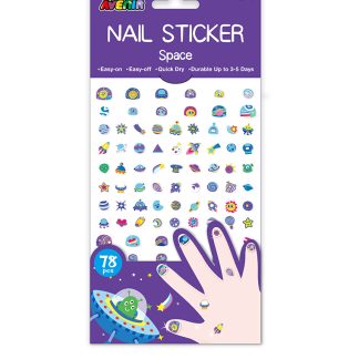 Avenir 3BB52TH58B4B4EGS Avenir Large Nail Stickers - Space