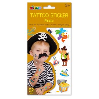 Avenir C0AB7THE0BEB4FGS Avenir Tattoo Sticker - Pirate