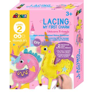 Avenir C7E5ATHBE3D4A8GS Avenir - Lacing My First Charm Level 2 - Unicorn Friends