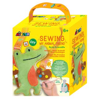 Avenir DCB87TH698A9FAGS Avenir Sewing My Animal Friend - Arty Crocodile