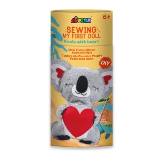 Avenir E3315THE7BAE38GS Avenir Sewing Doll Kit 25 cm - Koala