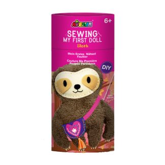 Avenir 209B8TH068CA21GS Avenir Sewing Doll Kit 25 cm - Sloth