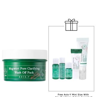 AXIS-Y EAFB1BEC165D05GS AXIS-Y Mugwort Pore Clarifying Wash Off Pack 100ml