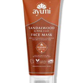 Ayumi 65840BE403DEB7GS Ayumi Sandalwood & Pink Clay Face Mask 100ml