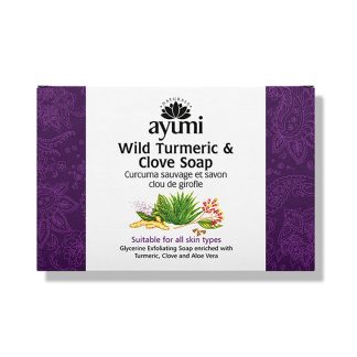 Ayumi ED29EBE67E80D5GS Ayumi Wild Turmeric & Clove Facial Soap 100g